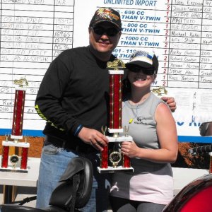 Ross 1st place at the Wyotech Brute Force Dyno shoot out