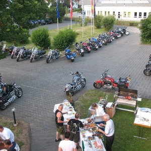 BBQ time at the R3 meeting
