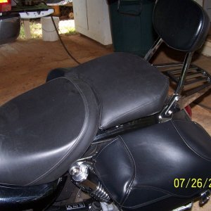 home made passenger seat