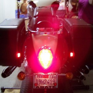 brake led on