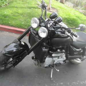 front blacked out solo