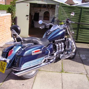 Some of my motorcycles ,Hooky from Shropshire