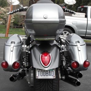 New trunk & scallops & lower fairing