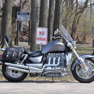 TRIUMPH NO PARKING