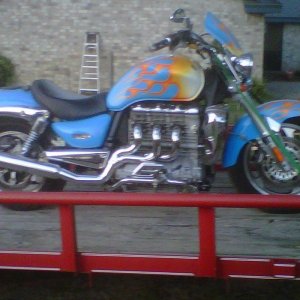 63K miles, 1st time on a freakin' trailer... Grrrr