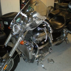 My Crashed 2007 R3, it was a great bike...