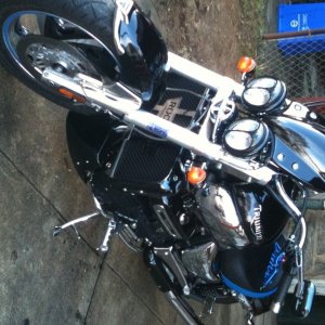 Getting ready to go Harley hunting