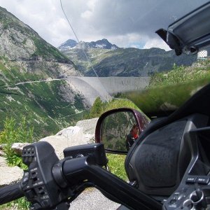 In front of Speicher Koelnbrein/Austria