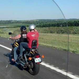 off to Iowa for an ice cream cone