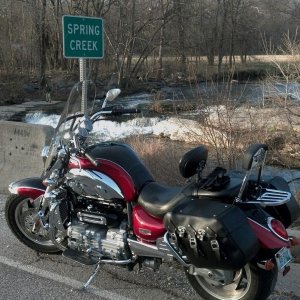 Bike at Spring Creek, Hurley, MO
