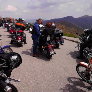 On top of the Blue Ridge