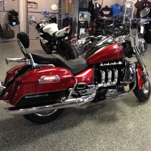 In the showroom finally