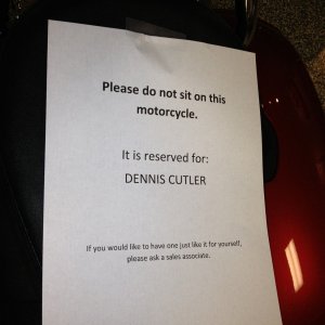 Bike is now reserved after my deposit