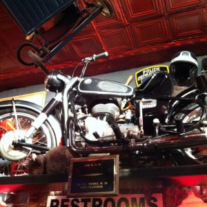 Beemer at the Anchor Bar, Buffalo, NY