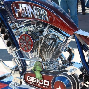 Geico Patriotic Closeup