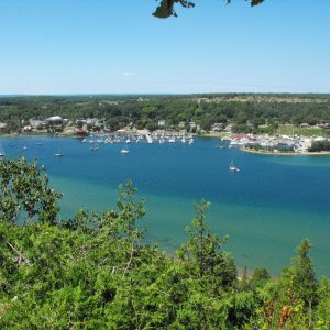 Overlooking Gore Bay, Manitoulin Island. 2012