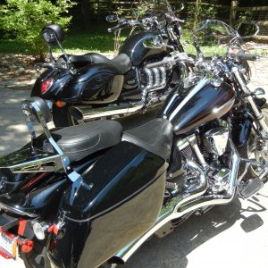 2012 Rocket 3 Roadster, 2009 Yamaha Raider