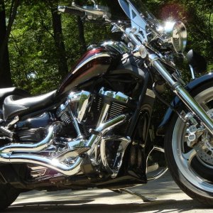 2012 Rocket 3 Roadster, 2009 Yamaha Raider