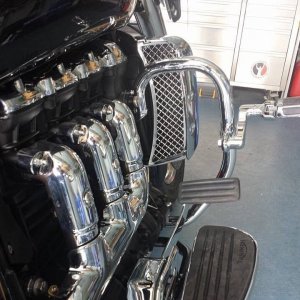 Triumph highway pegs