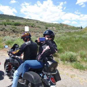 Ride to Blue Mesa dam