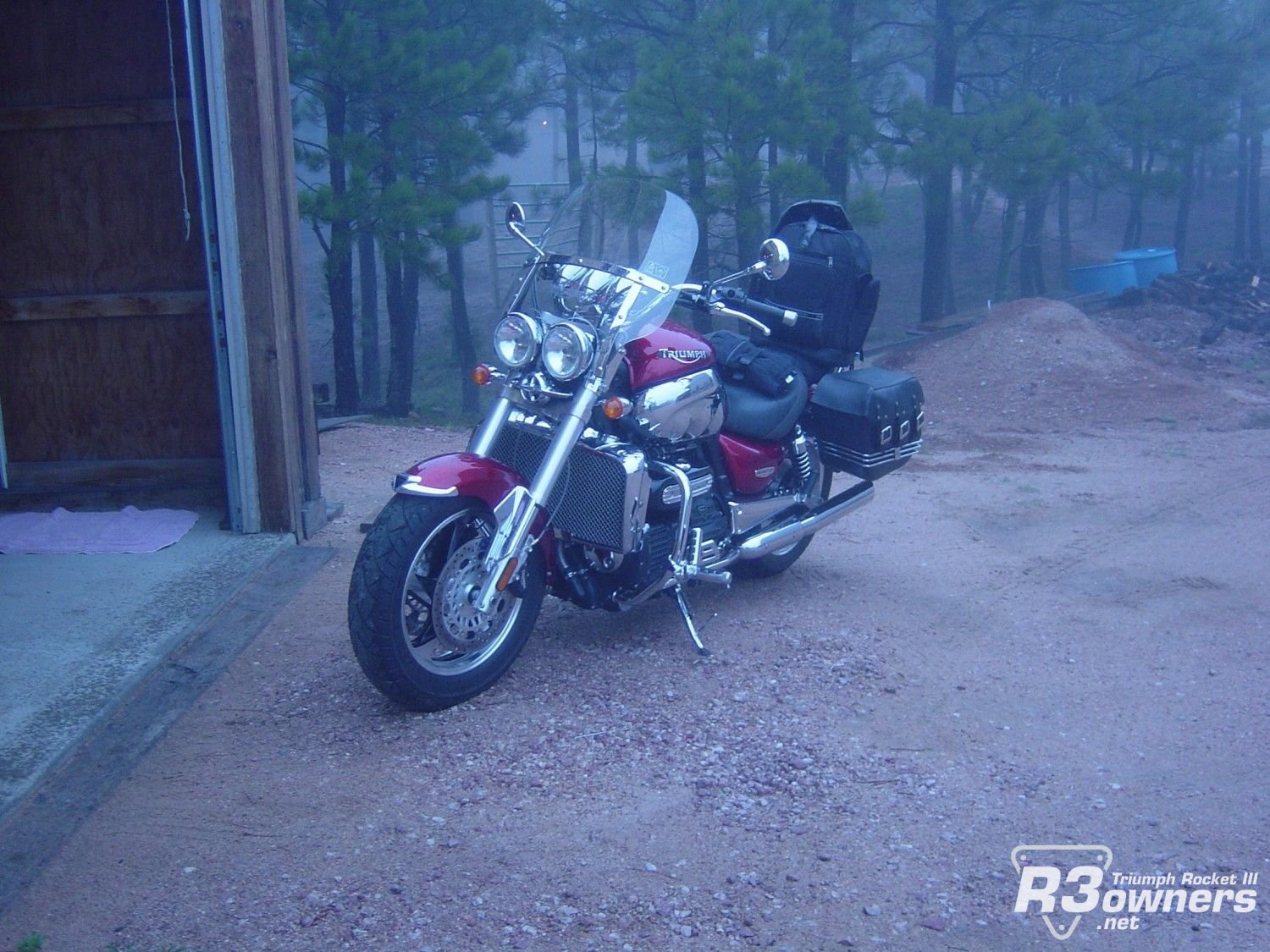 0705 Ride to Las Vegas - Starting out wet