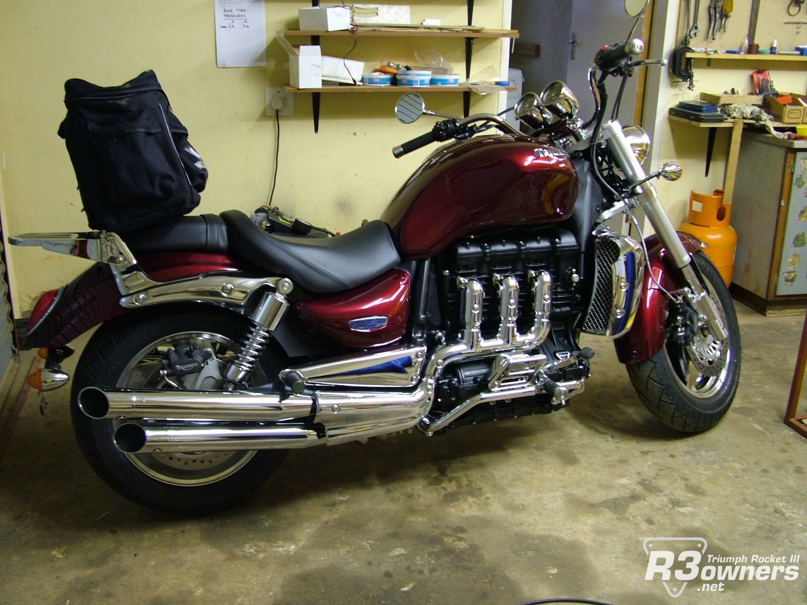 2007 In Mulberry Red.