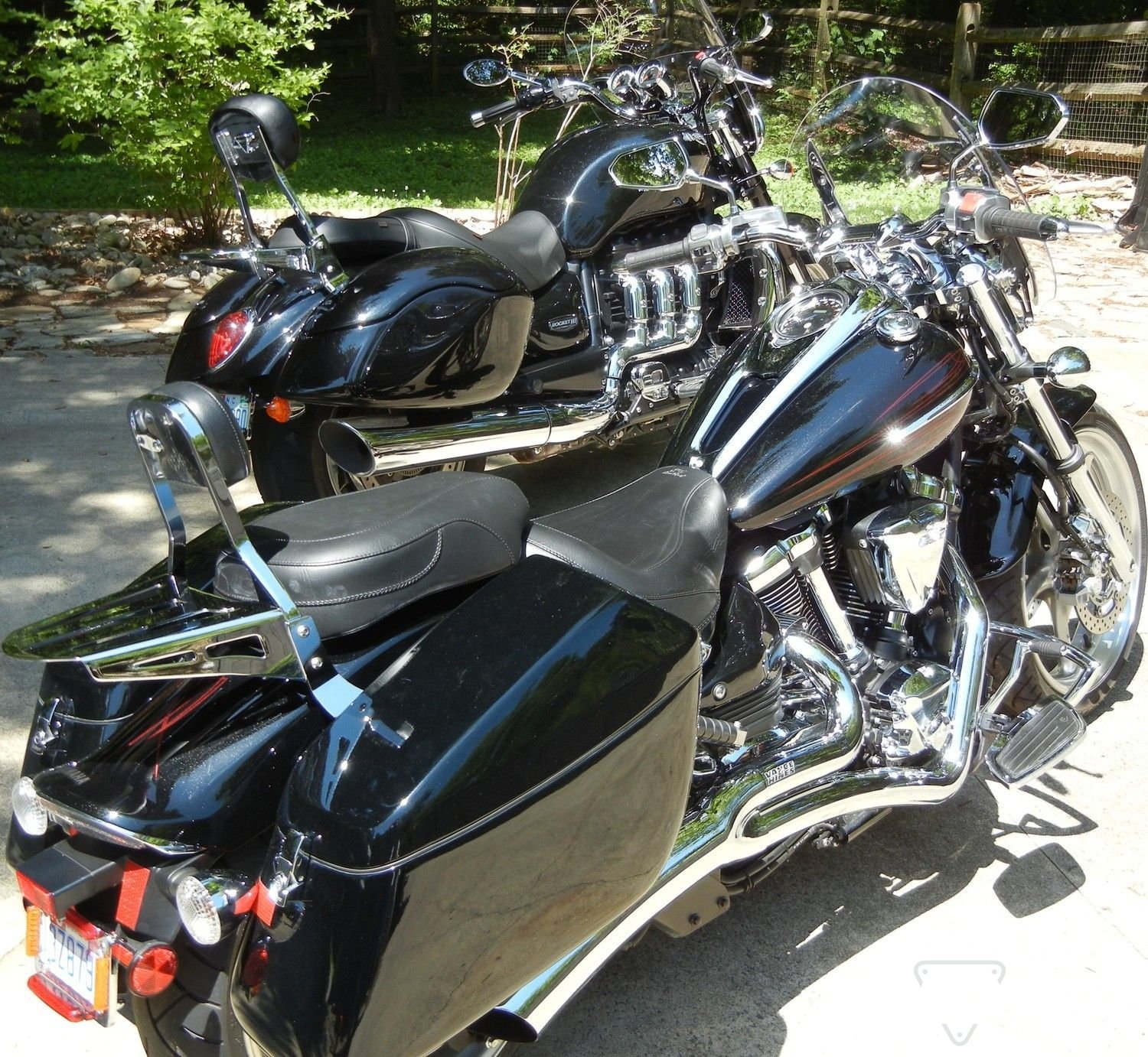 2012 Rocket 3 Roadster, 2009 Yamaha Raider
