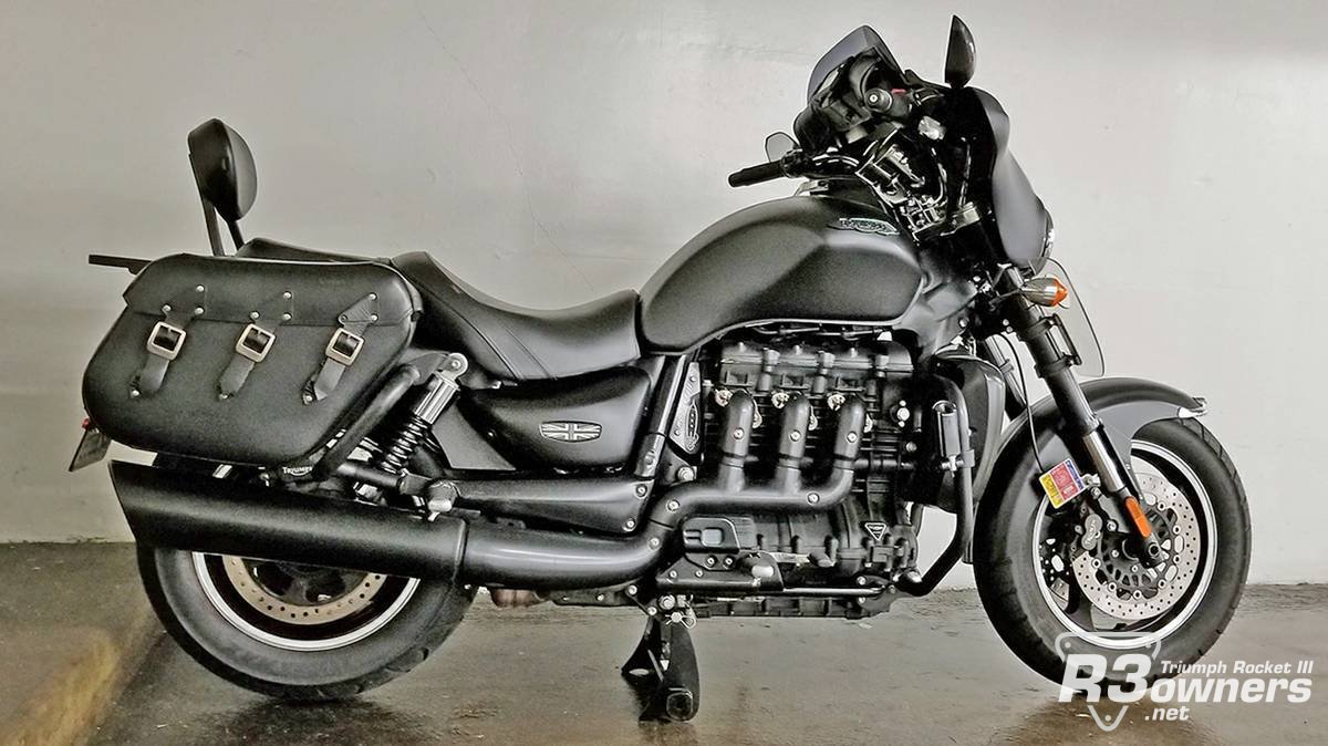 2013 Triumph Rocket Roadster (with extras)