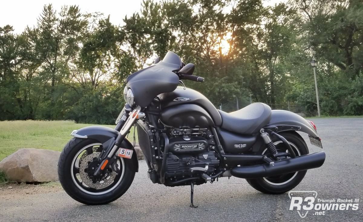 2013 Triumph Rocket Roadster (with extras)