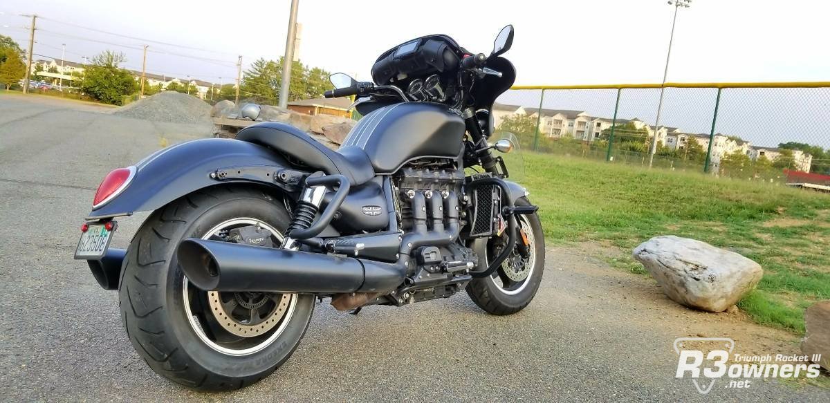 2013 Triumph Rocket Roadster (with extras)