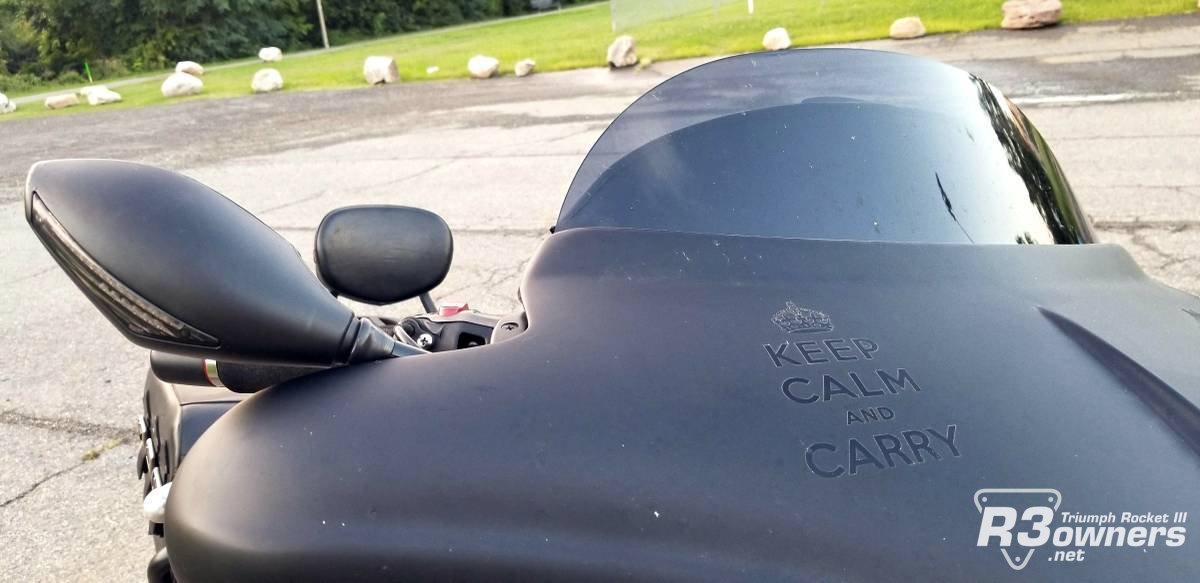 2013 Triumph Rocket Roadster (with extras)