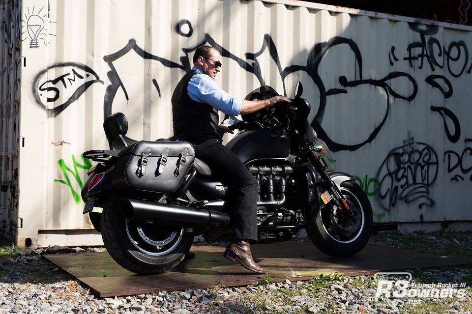 2013 Triumph Rocket Roadster (with extras)