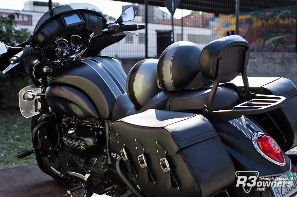 2013 Triumph Rocket Roadster (with extras)