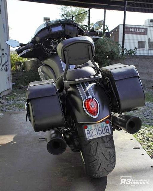 2013 Triumph Rocket Roadster (with extras)