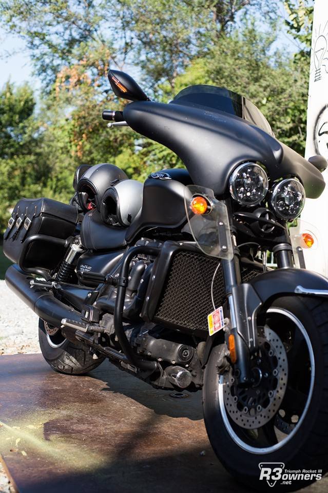 2013 Triumph Rocket Roadster (with extras)