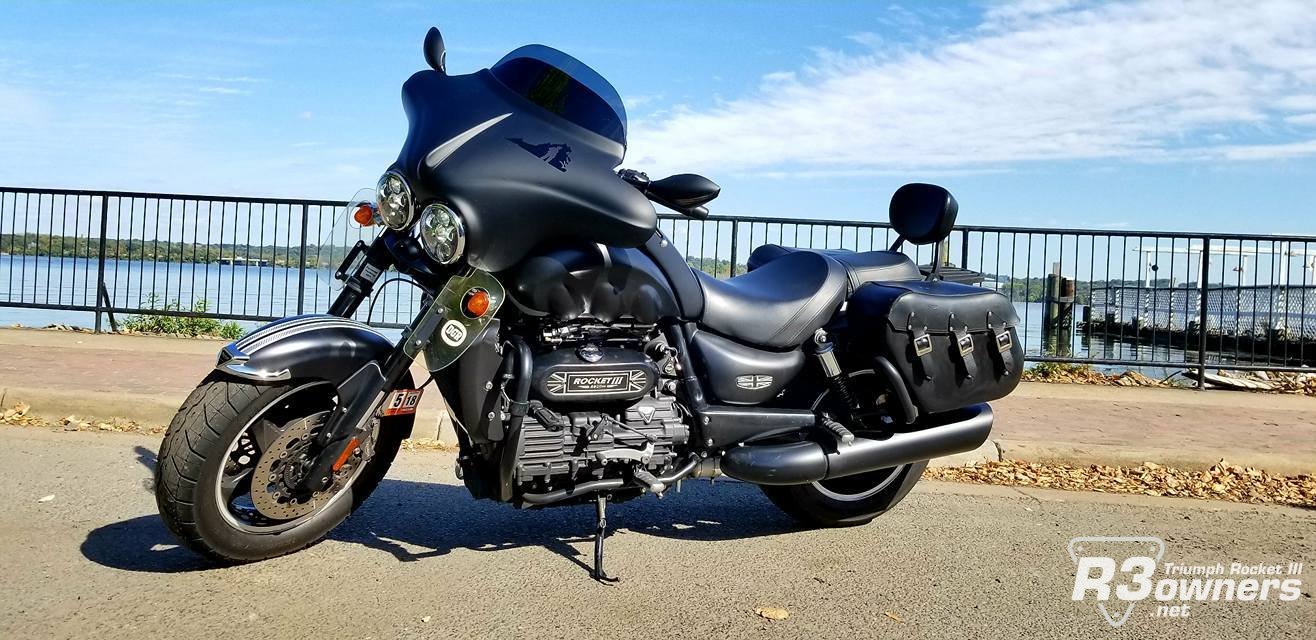 2013 Triumph Rocket Roadster (with extras)