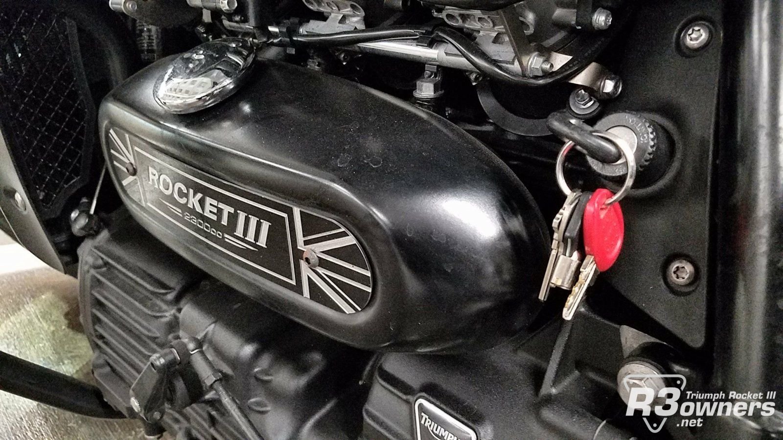 2013 Triumph Rocket Roadster (with extras)