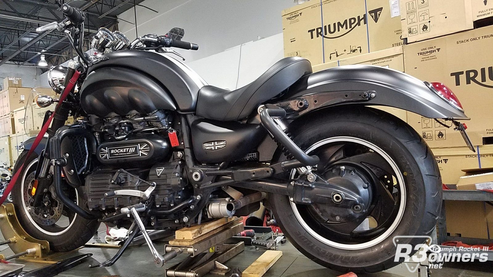 2013 Triumph Rocket Roadster (with extras)