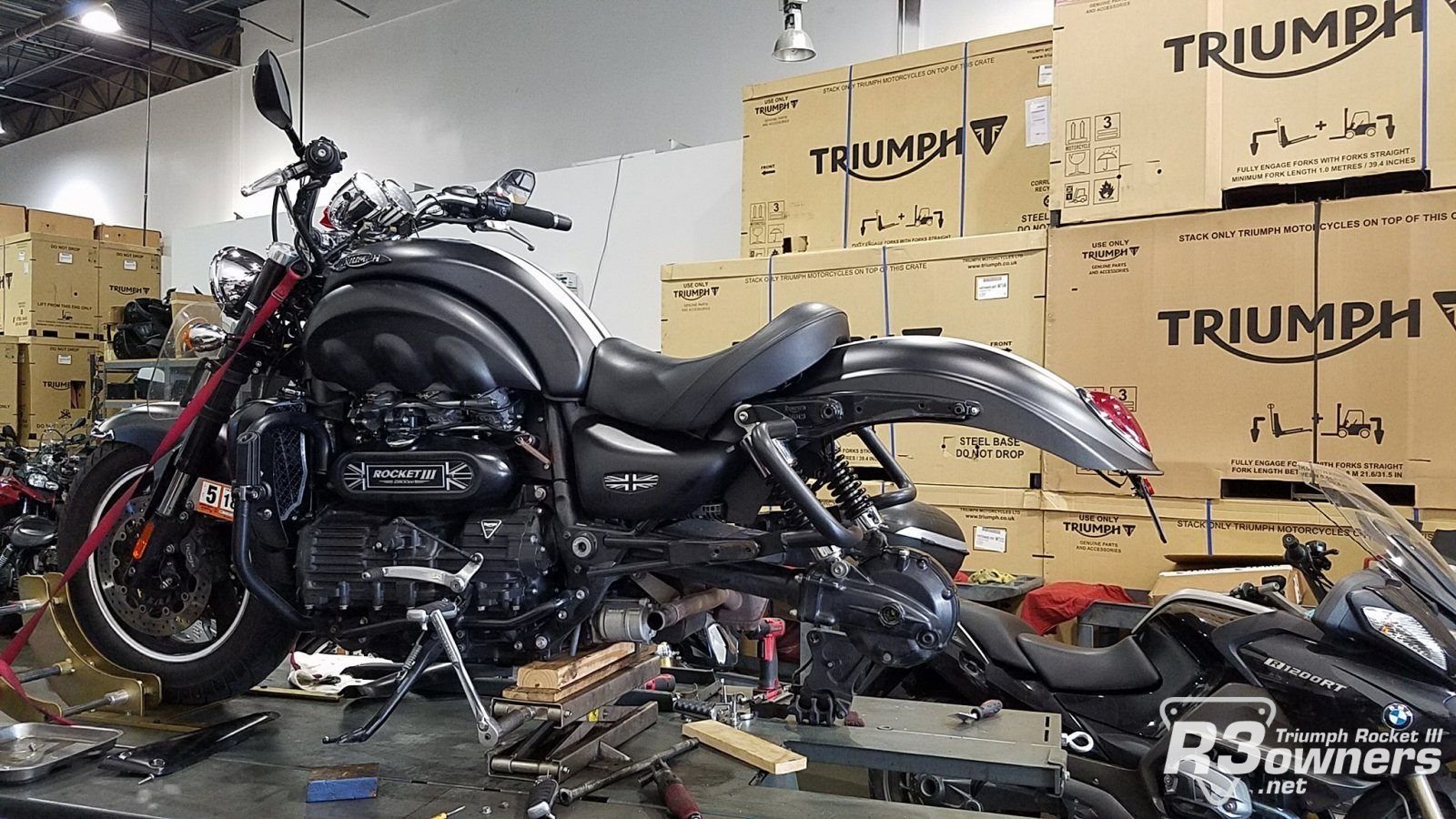 2013 Triumph Rocket Roadster (with extras)