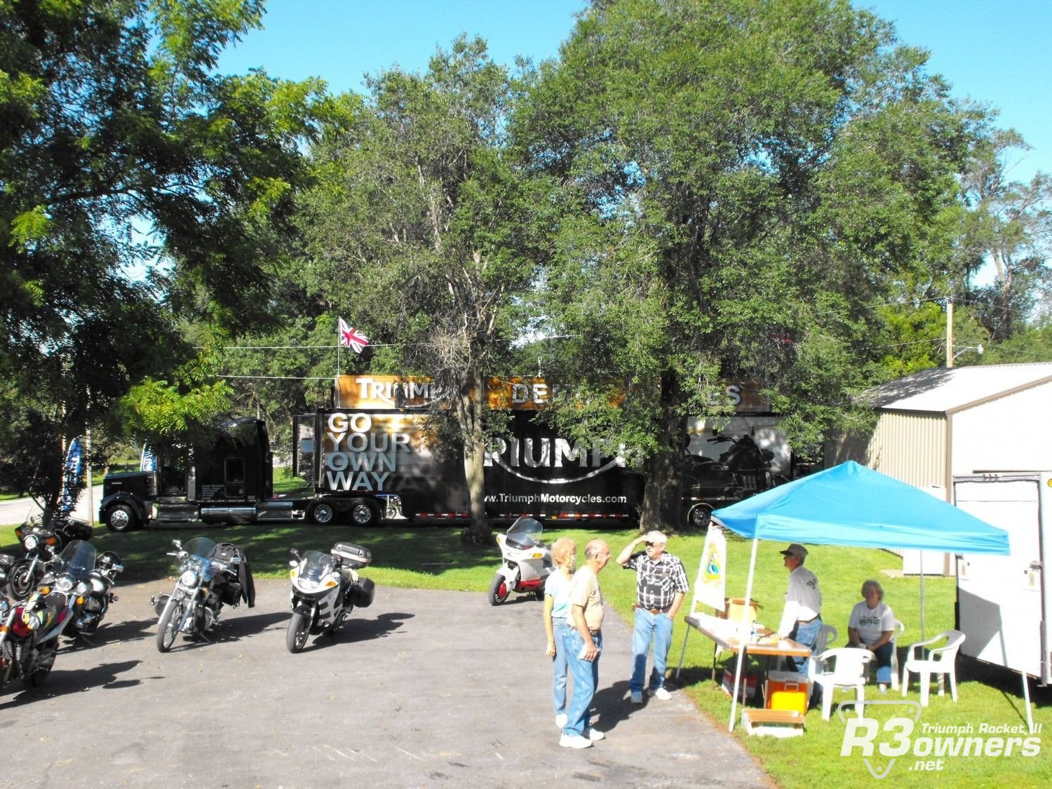 28th Annual Motorcycle Rally, Marne, Iowa 2009