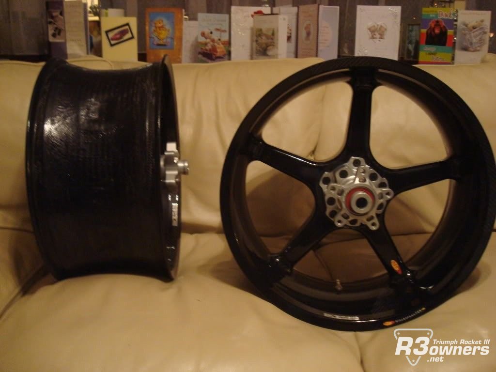8 1/2" Carbon Front  Wheel