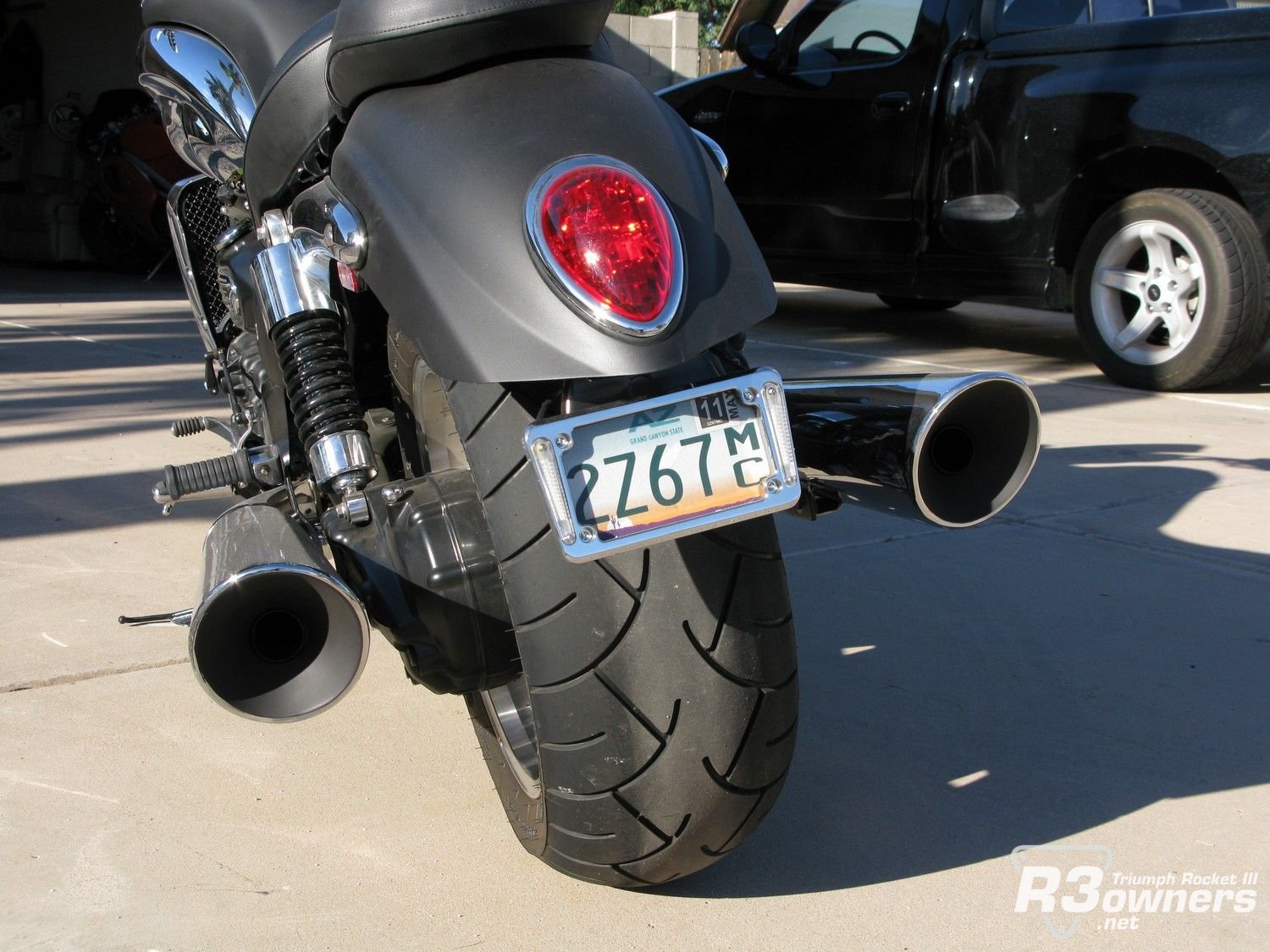 Badlands "whisker" LED plate frame