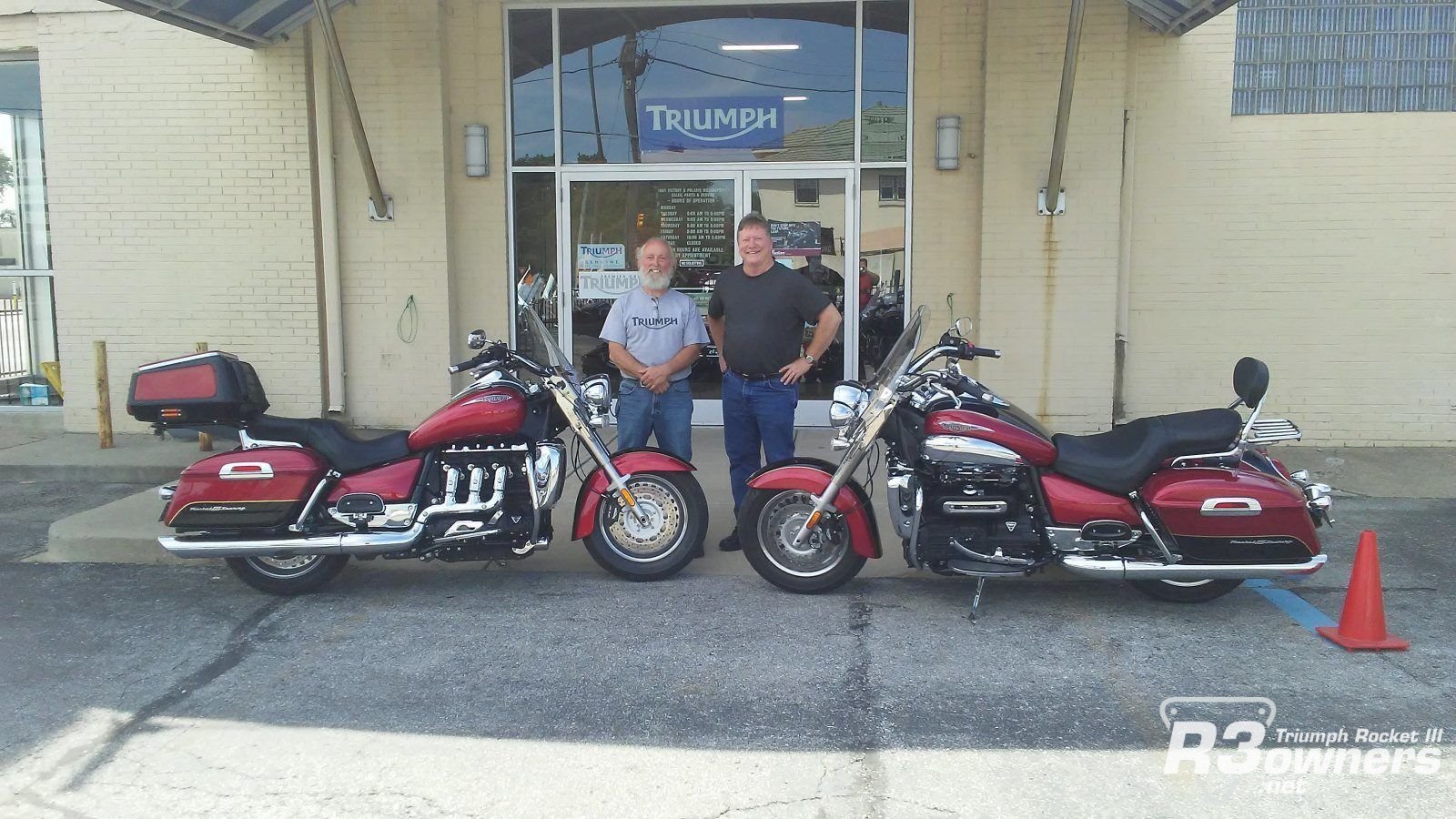 Bill Wyatt & Eldon Avery with the twins