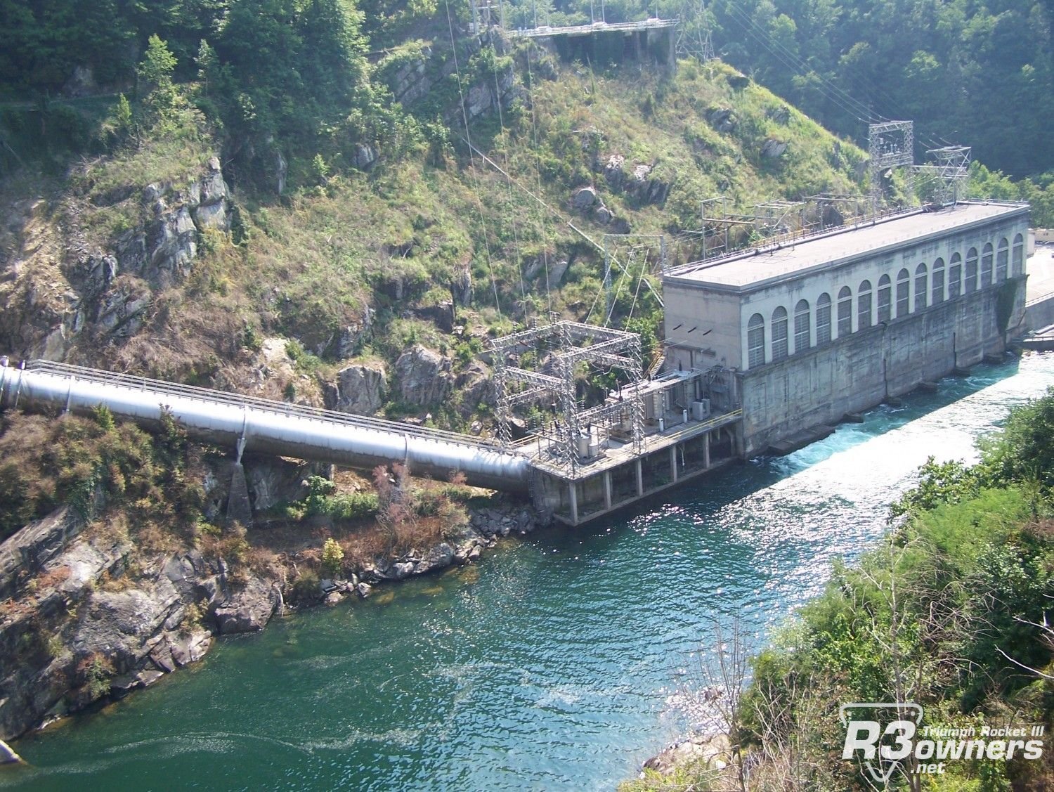 Bottom of Cheoah Dam