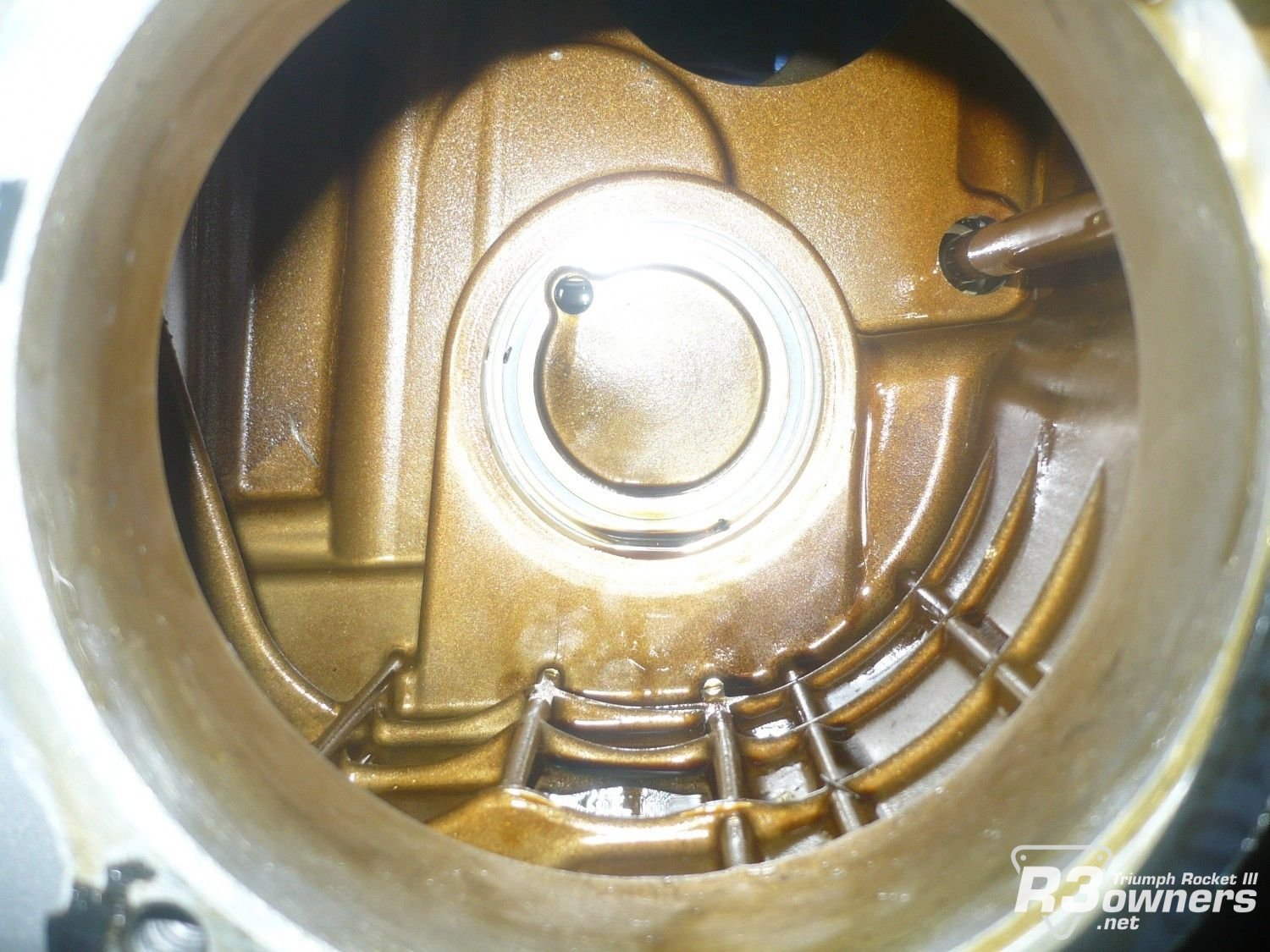 Case where inner bearing fits