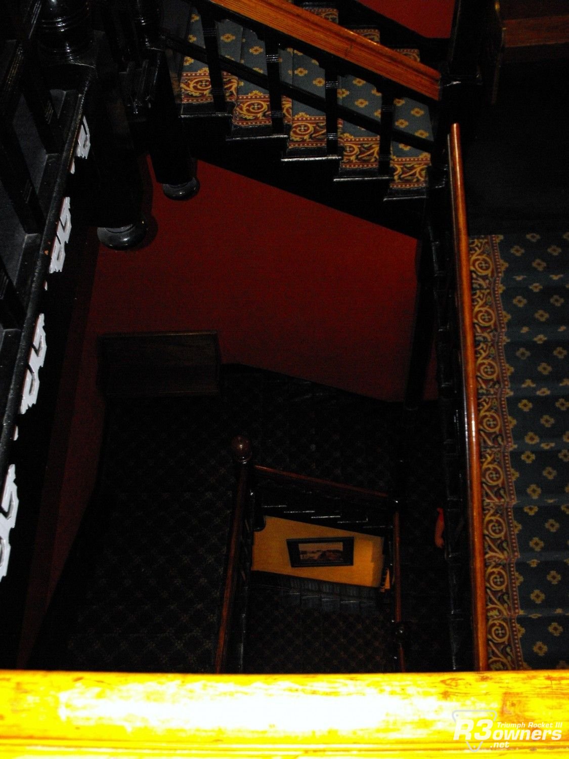 Crescent Hotel..Stairway