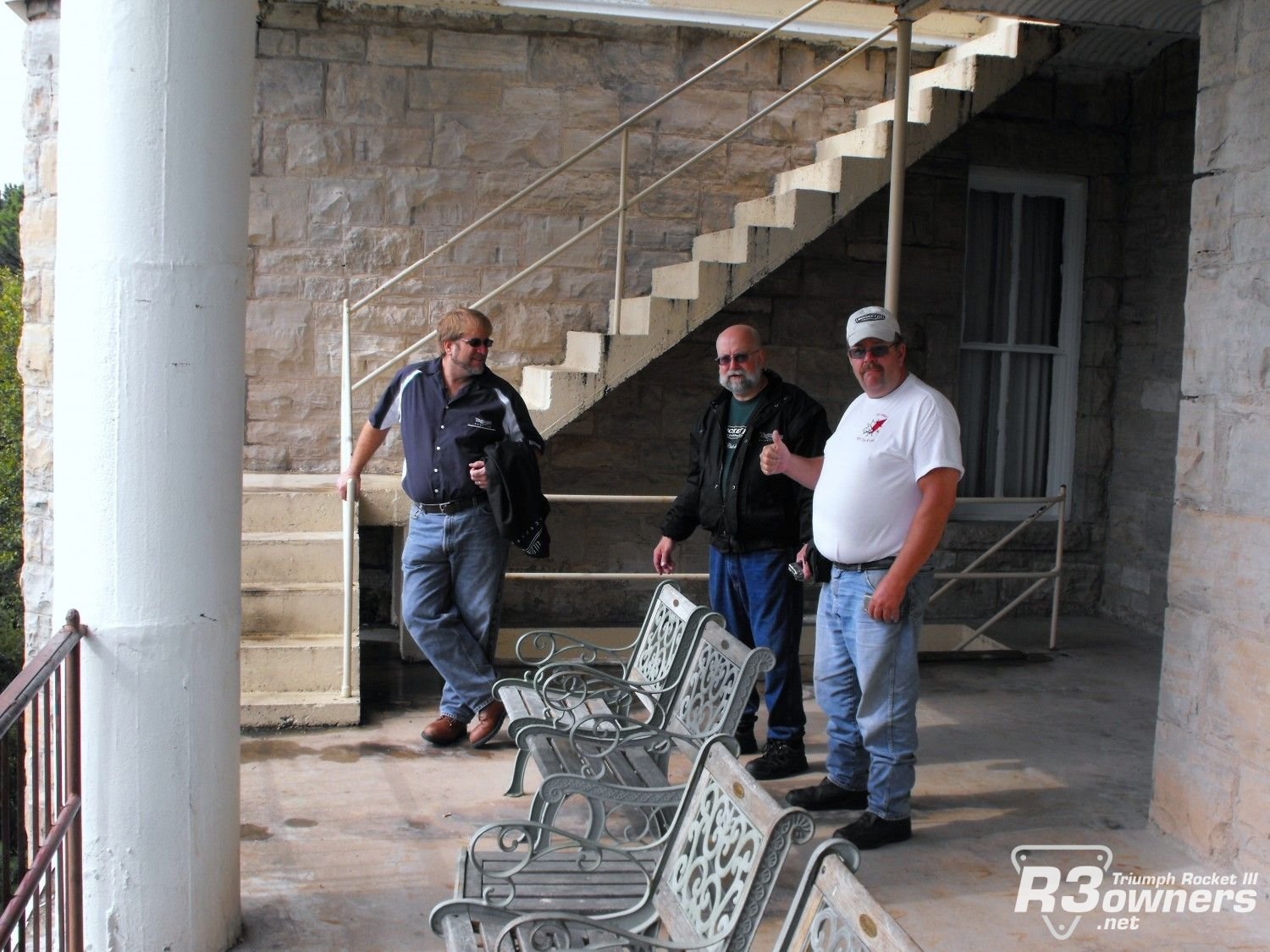 Danno, Tomo and Gunshots...Observation platform