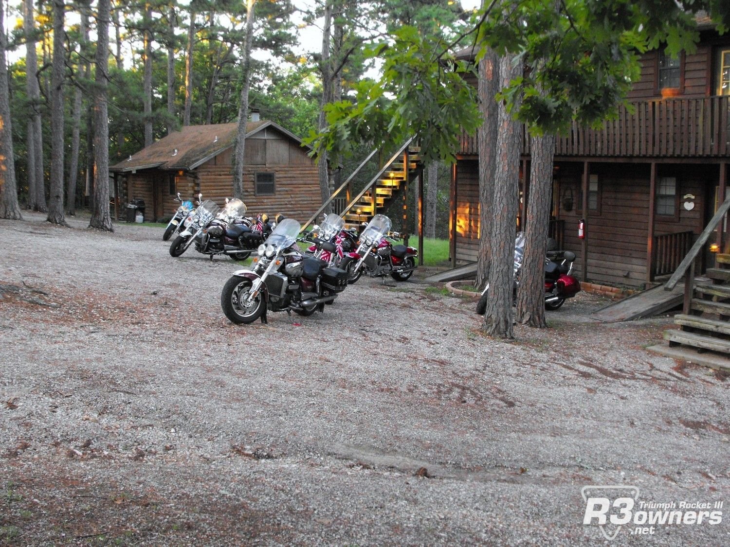 Fellow Rocketeers at Pine Cone Lodge....