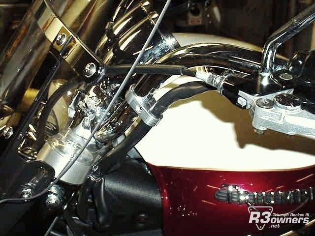 Flipmeisters Billet Aluminum Handlebar Wiring Clamps