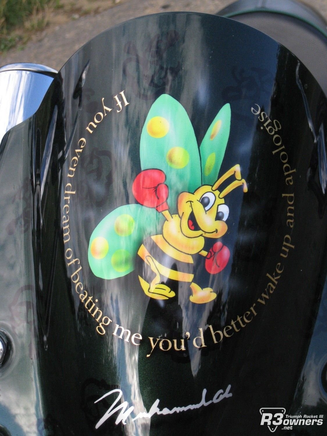 Float like a butterfly